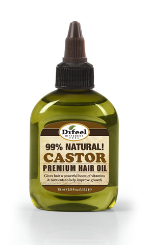 Difeel Premium Natural Hair Oil - Castor Oil