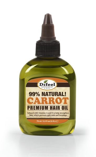 Difeel Premium Natural Hair Oil - Carrot Oil