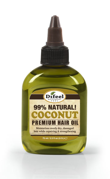 Difeel Premium Natural Hair Oil - Coconut Oil