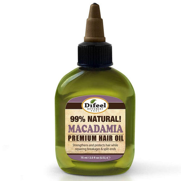 Difeel Premium Natural Hair Oil - Macadamia Oil