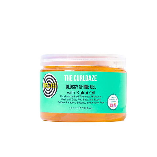 Curldaze Glossy Shine Gel with Kukui Oil